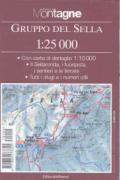 Gruppo di Sella. Con carta 1:25.000