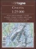 Civetta. Con carta 1:25.000
