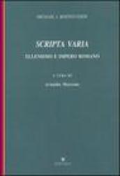 Scripta varia. Ellenismo e impero romano