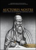 Auctores nostri. Studi e testi di letteratura cristiana antica (2015)