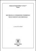 Sicurezza e condizione femminile nelle società occidentali