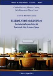 Federalismo universitario
