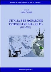 L'Italia e le monarchie petrolifere del golfo (1991-2011)