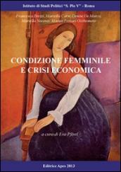 Condizione femminile e crisi economica