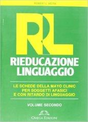 RL. Rieducazione linguaggio. 2.