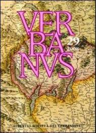 Verbanus. Rivista per la cultura, l'arte, la storia del lago. Vol. 29