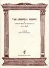 Variazioni su Adone II. Libretti musicali e di ballo