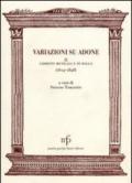 Variazioni su Adone II. Libretti musicali e di ballo