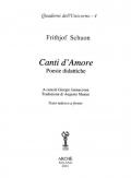 Canti d'amore. Poesie didattiche. Testo tedesco a fronte. Ediz. multilingue