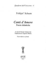 Canti d'amore. Poesie didattiche. Testo tedesco a fronte. Ediz. multilingue