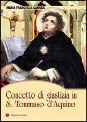 Concetto di giustizia in S. Tommaso d'Aquino