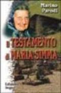 Il testamento di Maria Simma