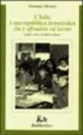 L'Italia è una repubblica democratica che è affondata sul lavoro
