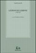 Lezioni su Leibniz (1953-54)