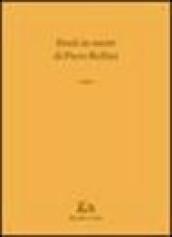 Studi in onore di Piero Bellini
