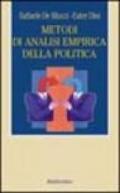 Metodi di analisi empirica della politica