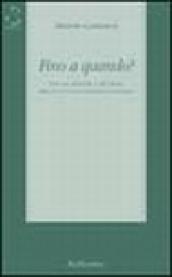 Fino a quando? Note sul presente e sul futuro dalla vita di una fraternità sacerdotale