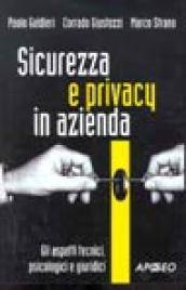 Sicurezza e privacy in azienda