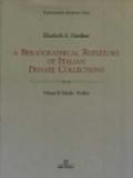 A Bibliographical repertory of Italian Private Collections: 2