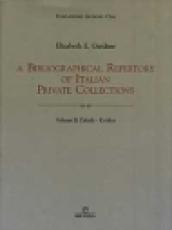 A Bibliographical repertory of Italian Private Collections: 2