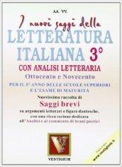 I nuovi saggi della letteratura italiana. Per le Scuole superiori: 3