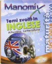 Manomix. Temi svolti in inglese di attualità e letteratura