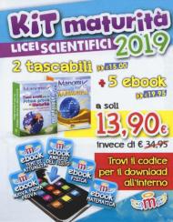 Manomix. Kit maturità 2019 licei scientifici: Temi svolti per la prima prova di maturità-Matematica. Formulario completo. Con 5 ebook