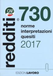 Redditi e 730. Norme interpretazioni quesiti 2017