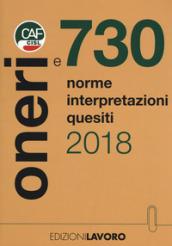 Oneri e 730. Norme interpretazioni quesiti