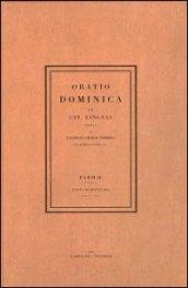 Oratio dominica (rist. anast. 1806)