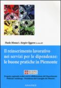 Il Reinserimento lavorativo nei servizi per le dipendenze: le buone pratiche in Piemonte