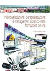 Individualizzazione, personalizzazione e management didattico nella formazione on line