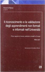 Il riconoscimento e la validazione degli apprendimenti non formali e informali nell'università