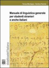 Manuale di linguistica generale per studenti stranieri e anche italiani