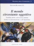 Il mondo circostante oggettivo. Validità della conoscenza umana. Critica al fenomenismo e all'idealismo