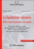 La liquidazione volontaria delle società di persone e di capitali