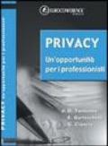 Privacy. Un'opportunità per i professionisti