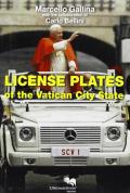 Licence plates of the Vatican city sale