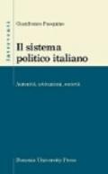 Il sistema politico italiano. Autorità, istituzioni, società