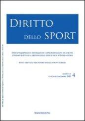 Diritto dello sport (2009): 4
