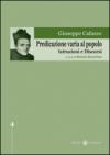 Predicazione varia al popolo. Istruzioni e discorsi