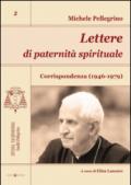Lettere di paternità spirituale. Corrispondenza (1946-1979)