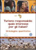 Turismo responsabile: quale interesse per gli italiani? Un'indagine quantitativa