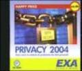 Privacy 2004. Testo unico in materia di protezione dei dati personali. CD-ROM