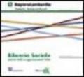 Bilancio sociale attività 2003 e aggiornamenti 2004. Regione Lombardia. Direzione generale famiglia e solidarietà sociale