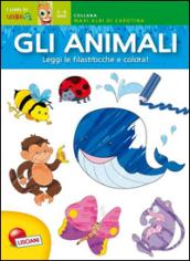 Gli animali. Maxi albo da colorare