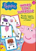 Peppa Pig. Imparo con i superquiz. Con gadget