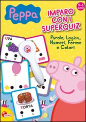 Peppa Pig. Imparo con i superquiz. Con gadget