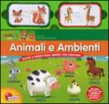 Animali e ambienti. Scopri il mondo degli animali con carotina