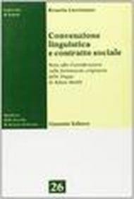 Convenzione linguistica e contratto sociale. Note alle Considerazioni sulla formazione originaria delle lingue di Adam Smith